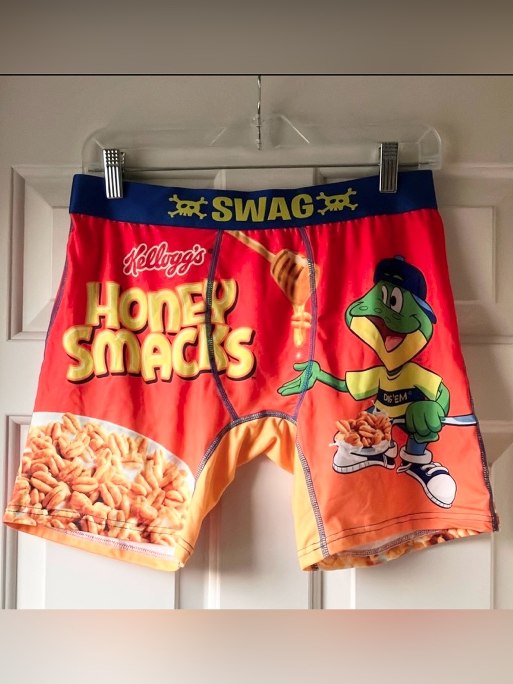 Swag Kellogg’s Honey Smacks Men’s Boxer Briefs Size XL NWOT